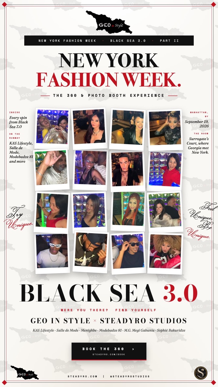 Black Sea 3.0 at New York Fashion Week, the 360 cover