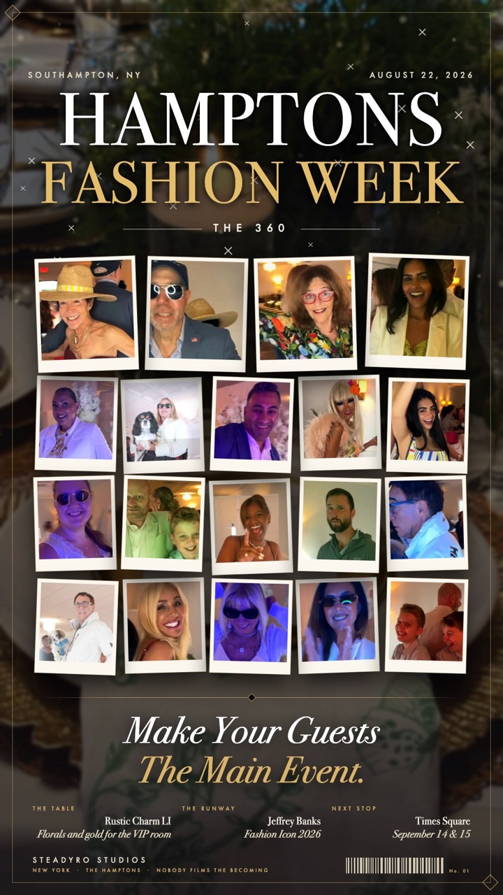 Hamptons Fashion Week, the 360 cover